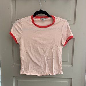Charlotte Russe - Super cute plain pink crop top